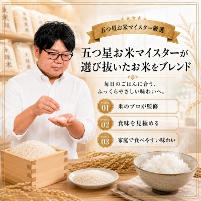 【無洗米】プレミアムブレンド3kg(鳥栖市)