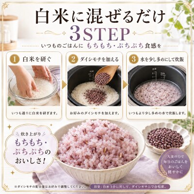 【2ヵ月毎定期便】【もち麦】ダイシモチ300g×3袋(計900g)(鳥栖市)全3回