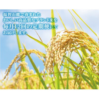 ほうじょう米夢つくし10kg定期便(毎月・年12回)
