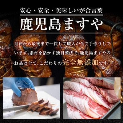 《訳あり》鹿児島黒豚「短鼻豚」ローススライス小分けセット約1kg(姶良市)