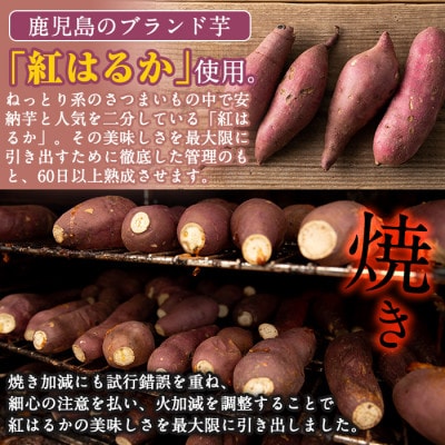 熟成 紅はるか 焼きいもから作った干し芋 合計1kg 200g×5袋【ファーム工房】a517-B