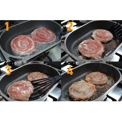 鹿児島県産黒豚ロールステーキ20パック(1kg)