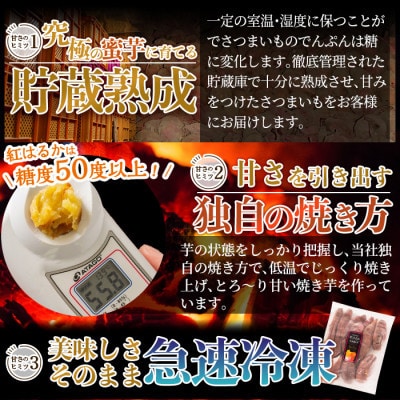 冷凍焼き芋! 畑の金貨・やきいも 安納芋 計3kg【甘いも販売所】