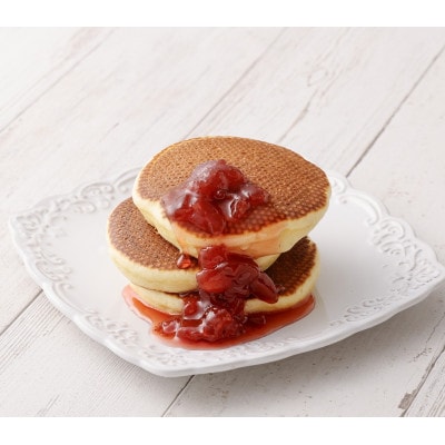 よつ葉バター・北海道産小麦使用パンケーキ・いちごジャムセット(合計10品)【A104】