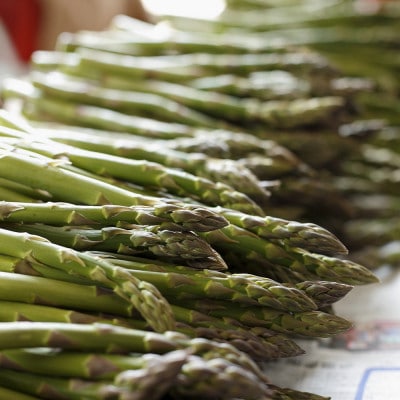 【先行受付】おとふけ産グリーンアスパラ (M-Lサイズ) 1kg