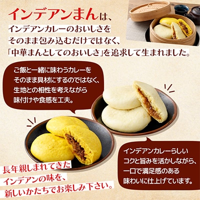 [先行受付]インデアンまん2種・合計8個セット【A143】