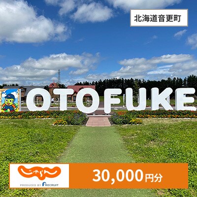 【じゃらんふるさと納税クーポン】 北海道音更町でつかえる30,000円 クーポン