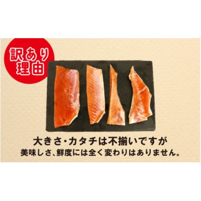 訳あり うす塩 秋鮭ハラス切り身 10袋 | 3.0kg 骨なし 個包装