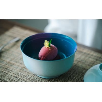 iroikoi 4.6 蓋付多様椀 雪景色