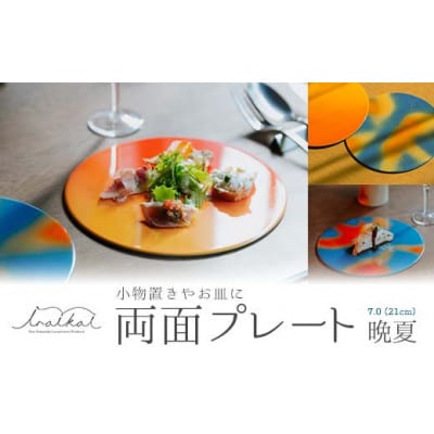 iroikoi 7.0 21cm 両面プレート 晩夏