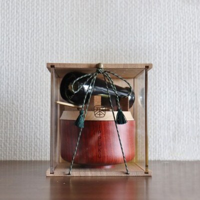 ＜茶道具＞お手前セット　IPPUKU飾り折 白木地/花七宝 SR-1163
