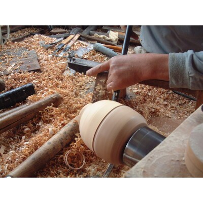 山中塗 国産漆器 ごはん茶わん(化粧箱入)<欅4.1飯茶椀　赤摺>　SO-0328