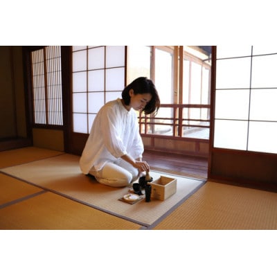 <茶道具>お手前セット　遊茶箱/松竹梅　NI-0005