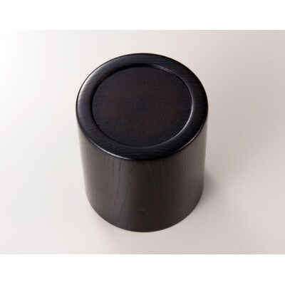 木目の美しい欅の漆塗マグカップです。 Keyaki Mug　Cup　ブラック　SX-0595