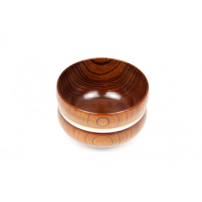 SO-0601 欅3.6ひさご椀　茶摺　金銀