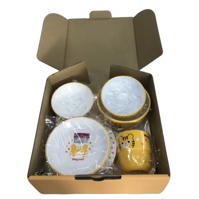 子供食器　ハグミー　7点セット　トラ