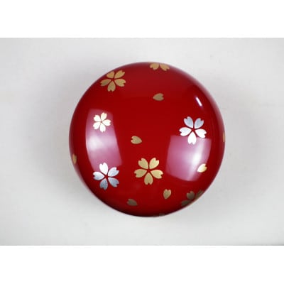 F34ボンボン 朱内黒 桜