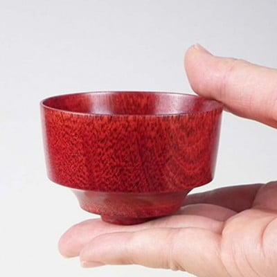 山中漆器 匠ぐい呑 茜すり
