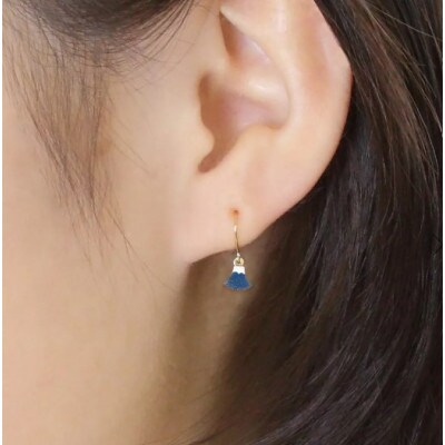 ピアス　Fuji【青】