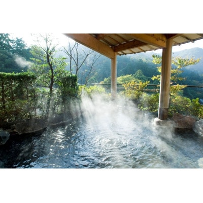 山中温泉・花紫　1泊2食付ペアご宿泊券(平日利用限定)<料理長おまかせ懐石>