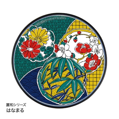 ワイヤレス充電器 × 加賀伝統工芸 九谷焼|麗和:はなまる(丸型)