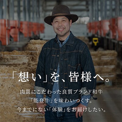 【和牛セレブ】能登牛 牛肩(ウデ) 焼肉 300g