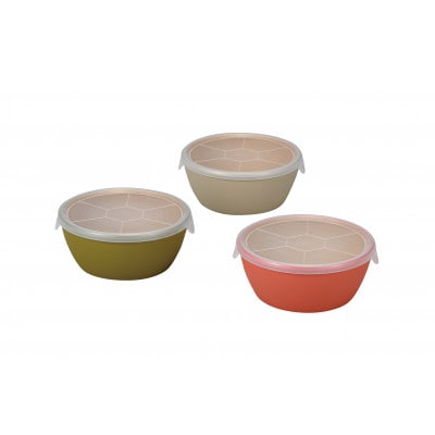 アースカラー　ラップフリーボウル3P　17070