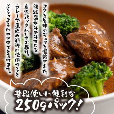 淡路島和牛 すじ肉 1kg 約250g×4パック　ao08814