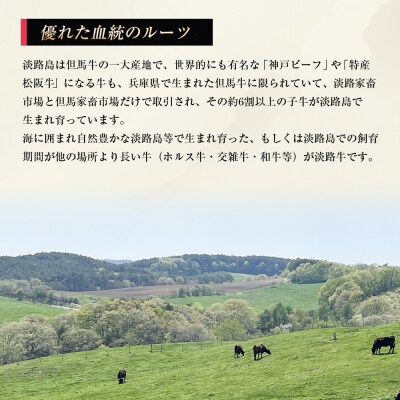 淡路牛 ロース(ステーキ用) 1kg　ap01061