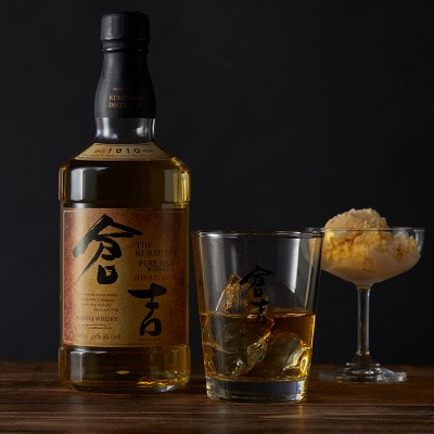 マツイピュアモルトウイスキー「倉吉オリジナル3本セット」各化粧箱入り