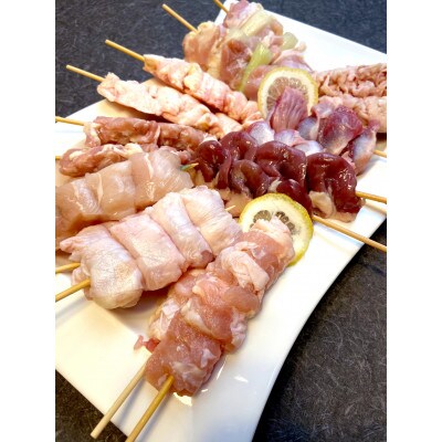 大山どり焼き鳥18本盛合せ