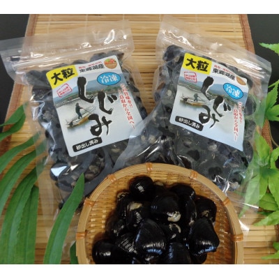 鳥取県　東郷湖　冷凍しじみ　大粒1kg
