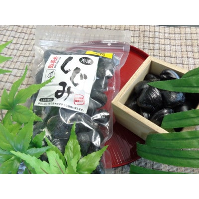 鳥取県　東郷湖　冷凍しじみ　大粒1kg