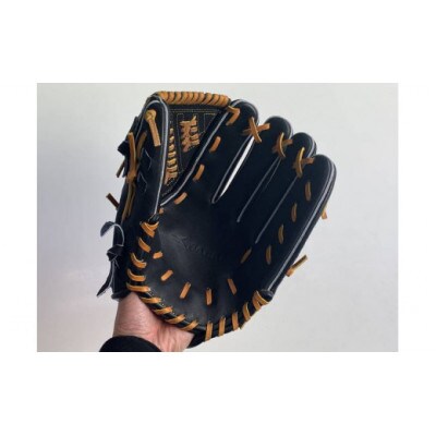 【ブラック:右投げ用】SAEKI　野球グローブ　【硬式・品番112】