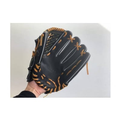 【ブラック:右投げ用】SAEKI　野球グローブ 【硬式・品番110】