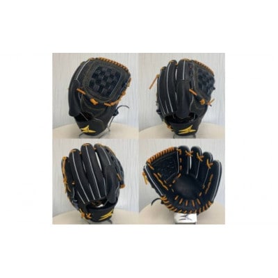 【ブラック・右投げ用】SAEKI　野球グローブ 【軟式・品番113】