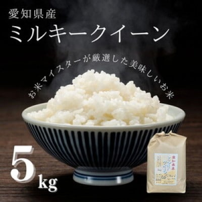 愛知県産 ミルキークイーン 5kg 愛知県 美浜町