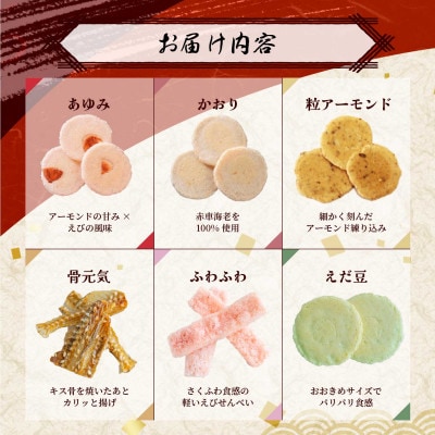 BIGなイカの鉄板焼きとえびせんべい13袋の詰合せ 光栄堂 バラエティパック 人気13種