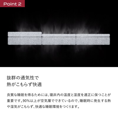ブレインスリープ マットレス プレミアム フロート ホワイト ダブル