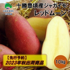 2023年秋以降出荷(先行受付)十勝豊頃産ジャガイモ 10kg(レッドムーン)58910350