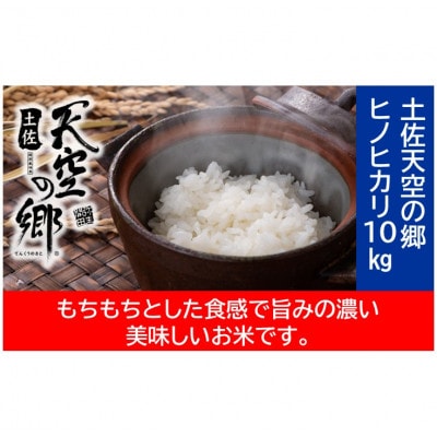 ★令和4年産★　本山町の棚田で育てられた　土佐天空の郷　ヒノヒカリ10kg