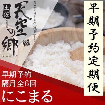【2ヵ月毎定期便】土佐天空の郷「にこまる」4kg隔月お届け全6回