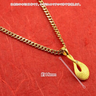 純金ネックレス インフィニティ ダイヤモンド 24k 230404101dk24mba