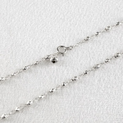 18金 ロングネックレス チェーン 70cm レディース 241017an400wn