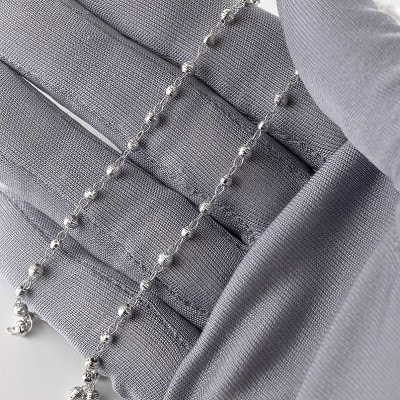 18金 ロングネックレス チェーン 70cm レディース 241017an400wn