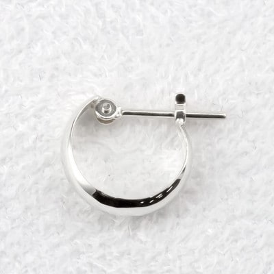 プラチナ フープピアス  片耳 小さめ pt900 210420sh105pum