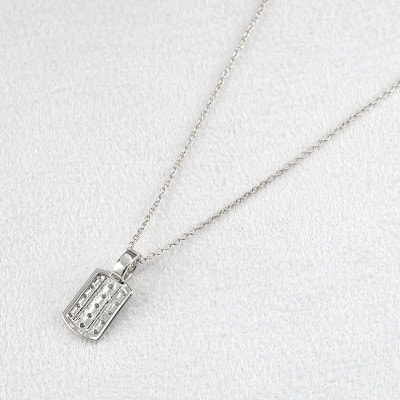 プラチナ ペンダントトップ ダイヤモンド 0.33ct プレート 230927hy101dpm