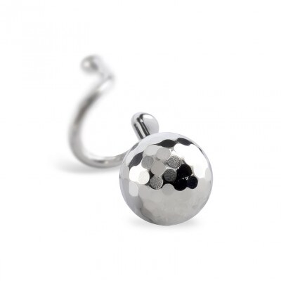 プラチナ ピアス(片耳) 丸玉 5mm キャッチのいらないピアス 250207401pu