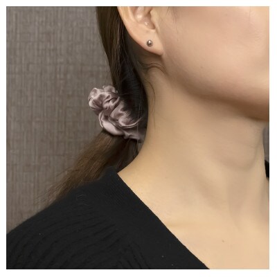 プラチナ ピアス(片耳) 丸玉 5mm キャッチのいらないピアス 250207401pu