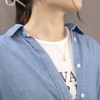 18金あこや真珠&ダイヤモンドペンダントトップ ネックレス 240509400y